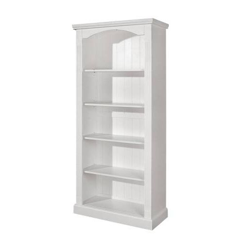 2018 Staging A Bookcase White Bookshelf With Painted Back Painted In Pertaining To White Painted Bookcases (View 14 of 15)