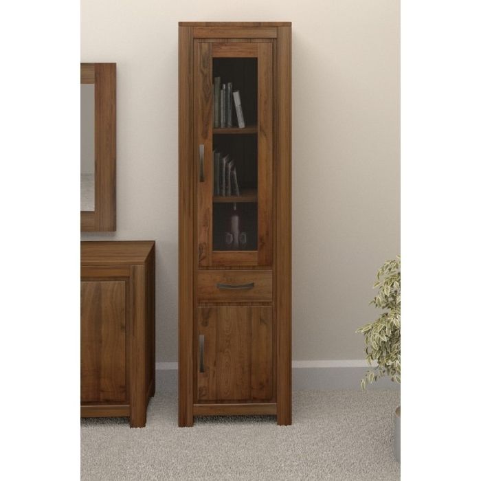 2018 Tall Narrow Bookcase Buy Online Bookcases With Glass Doors With Within Narrow Tall Bookcases (View 8 of 15)