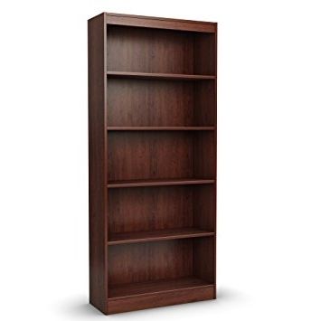 5 Shelf Bookcases With Regard To Current Amazon: South Shore Axess Collection 5 Shelf Bookcase, Royal (View 1 of 15)