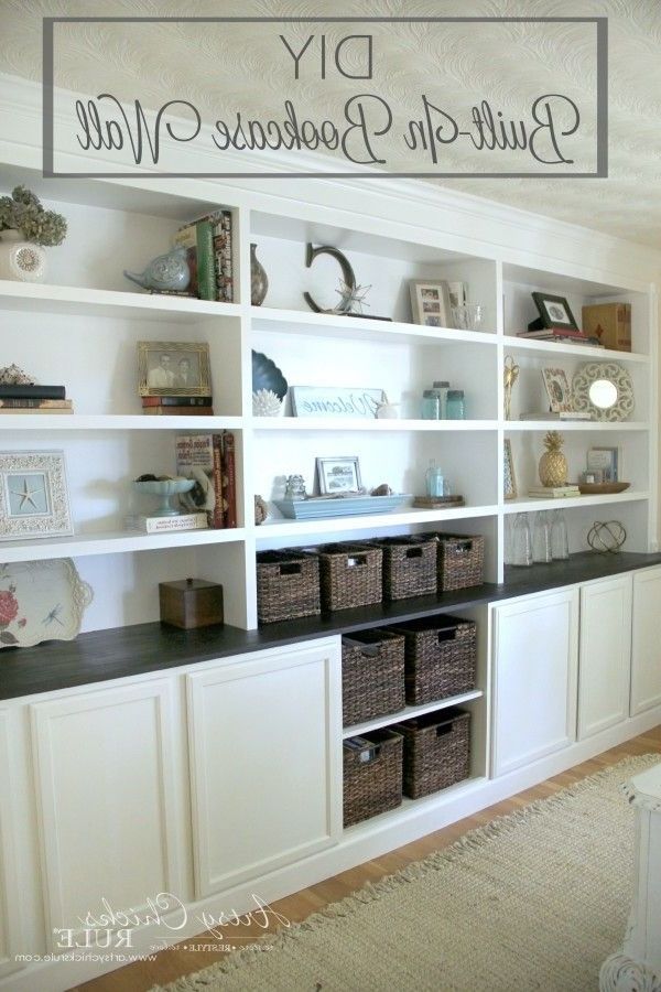 Accent Walls In Regarding Bookcases With Bottom Cabinets (View 15 of 15)