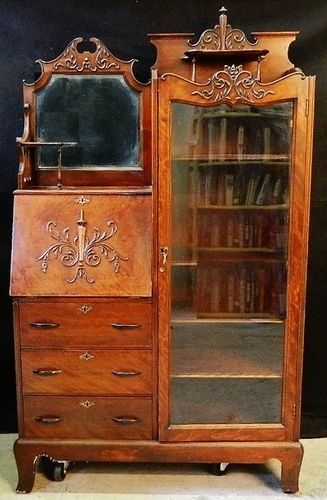Antique With Regard To Antique Secretary Desk With Bookcases (View 1 of 15)