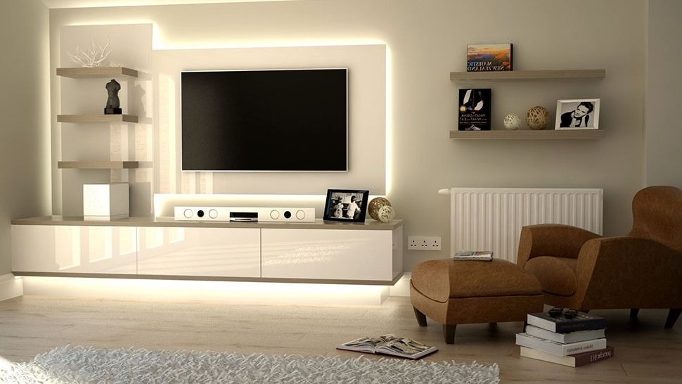 Bespoke Living Room Storage Solutions – Hyperion Furniture Within Favorite Bespoke Tv Stand (View 11 of 15)