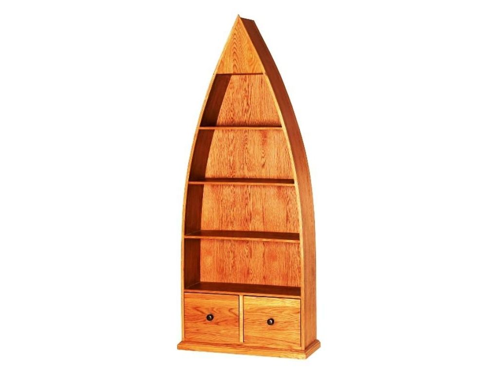 Boat Bookcases Throughout 2017 Unique Shaped Boat Bookshelf (View 9 of 15)