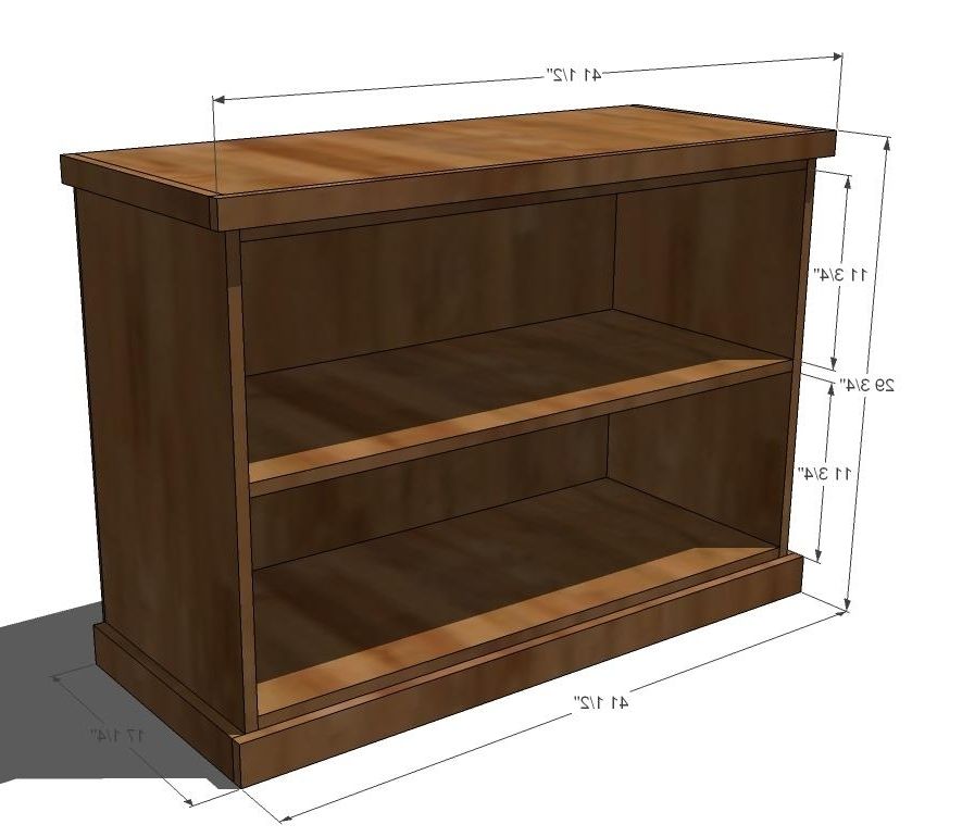 Build Your Own Office – Wide Bookcase Base – Diy Projects For 40 Inch Wide Bookcases (Photo 1 of 15)