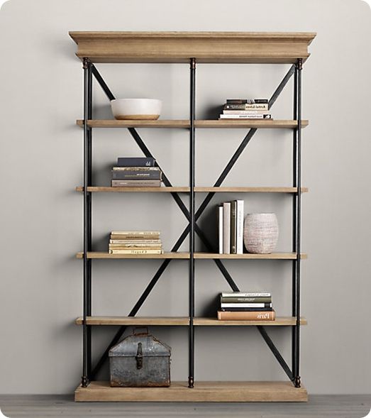 Current 100 Wood And Metal Bookshelf In Wood And Metal Bookcase Plan Intended For Metal And Wood Bookcases (View 2 of 15)