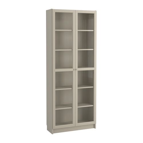 Famous Billy Bookcase With Doors – Beige – Ikea For Bookcases With Glass Doors (View 1 of 15)