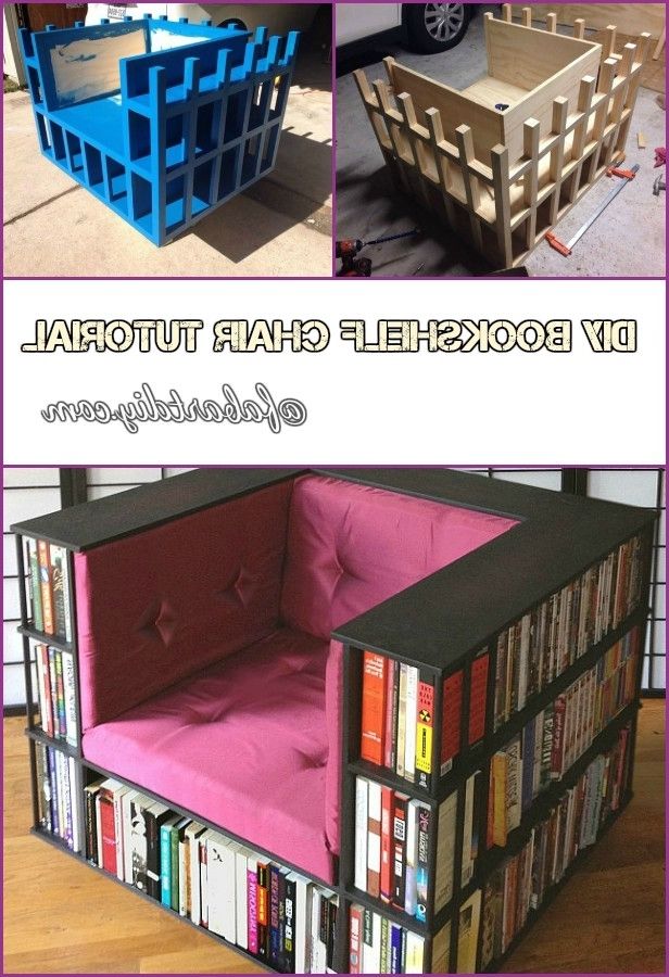 Famous Diy Bookshelf Chair For Book Worms In Chair Bookcases (View 14 of 15)