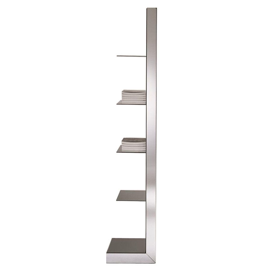 Fashionable Free Standing White Shelves Regarding Free Standing Bathroom Floor Mirror With Shelves (View 4 of 15)