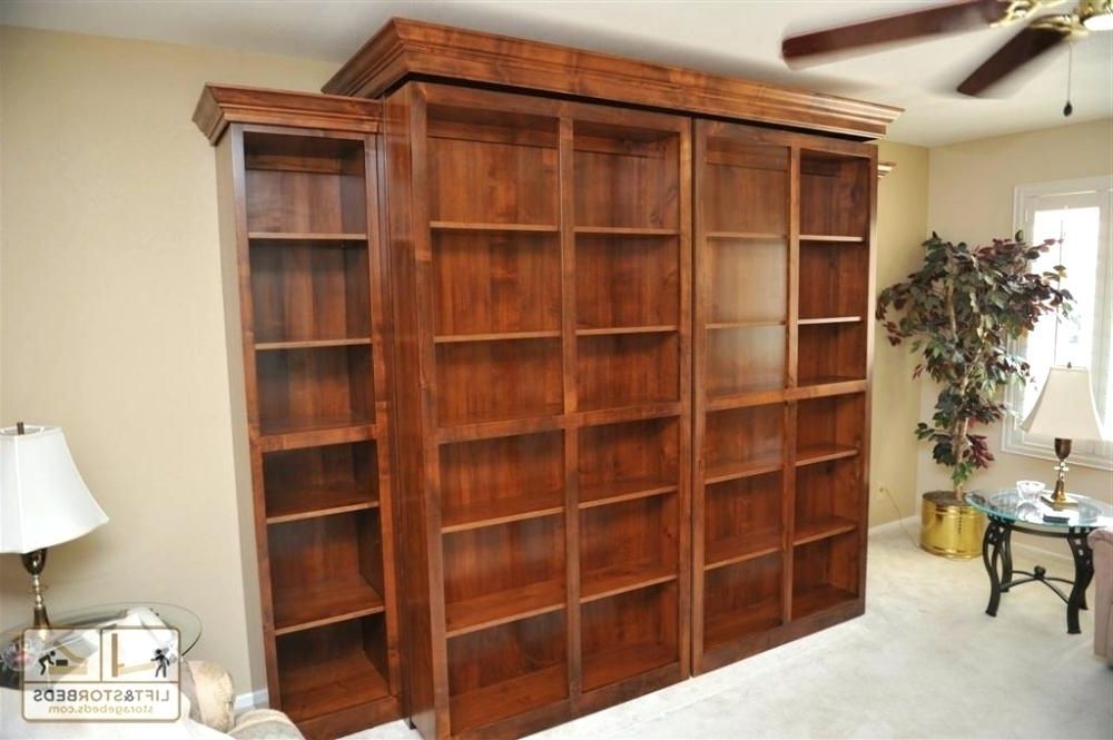 Fashionable Murphy Bookcases With Murphy Bed With Bookcase – Hercegnovi (View 10 of 15)
