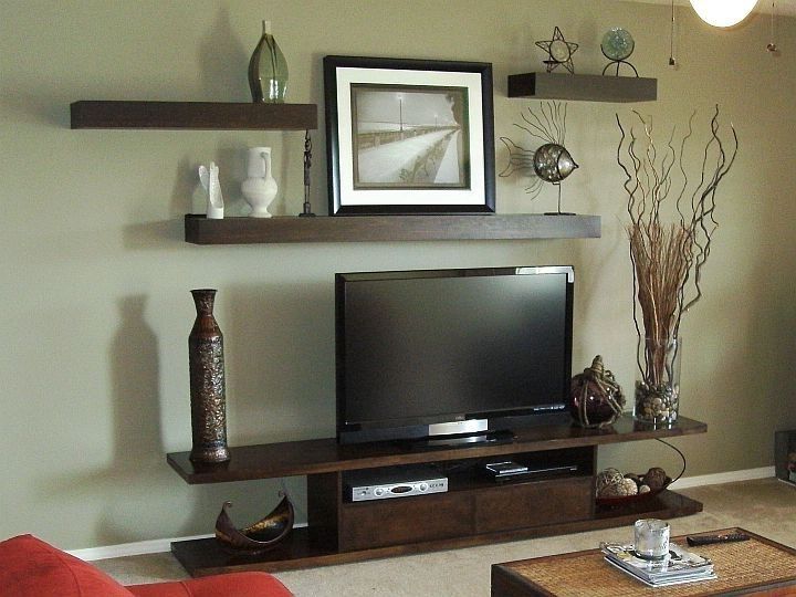 Floating Tv Stand With Regard To Flat Screen Shelving (View 8 of 15)