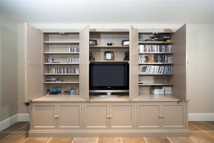 Gorgeous Design Ideas Bookcase With Tv  Unit Wall Units Amusing Stand Ikea Classic Tv Doors Open Inside Well Known Tv Bookcases (View 2 of 15)