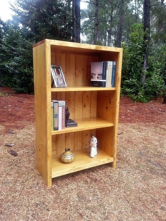 Handmade Wood Bookcase (View 4 of 15)