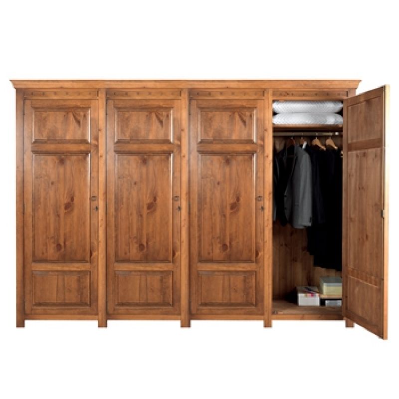 Large Wooden Wardrobe Wardrobes Hand Built In Solid Wood British Regarding Most Recent Large Wooden Wardrobes (View 1 of 15)