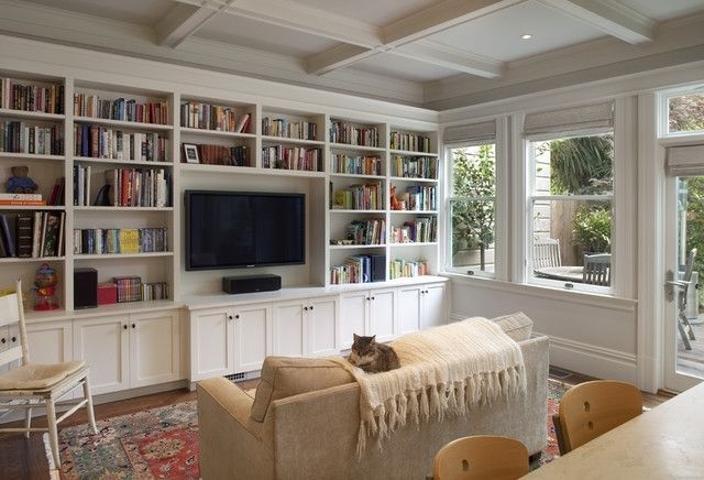 Latest How To Get That Built In Media Wall You Really Want Throughout Bookshelves With Tv Space (View 8 of 15)