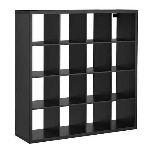 Latest Ikea Kallax Bookcases Throughout Kallax Shelf Unit – Black Brown – Ikea (View 3 of 15)