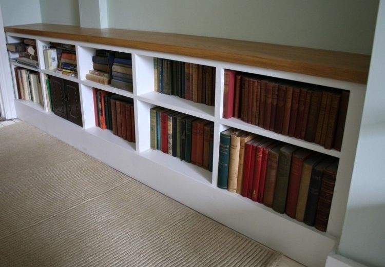 Long Bookcase Design Furniture Long Bookshelves (View 7 of 15)