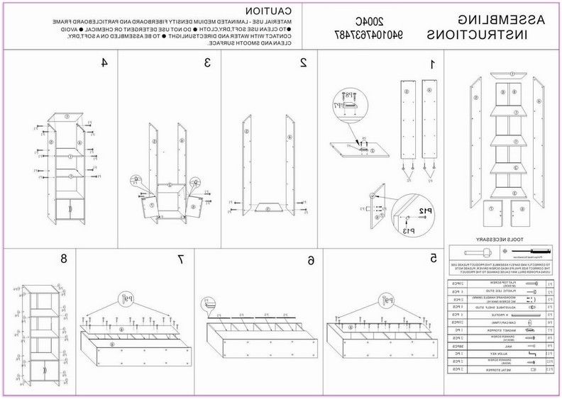 Mainstays 3 Shelf Bookcases With Regard To Most Recent Mainstays 5 Shelf Bookcase Instructions Pdf – : Racking And (View 13 of 15)