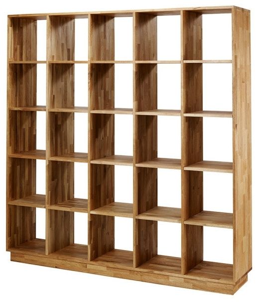 Mash Studios – Mash Lax Solid Wood Large Modern Bookshelf – View In 2017 Wooden Bookcases (View 5 of 15)