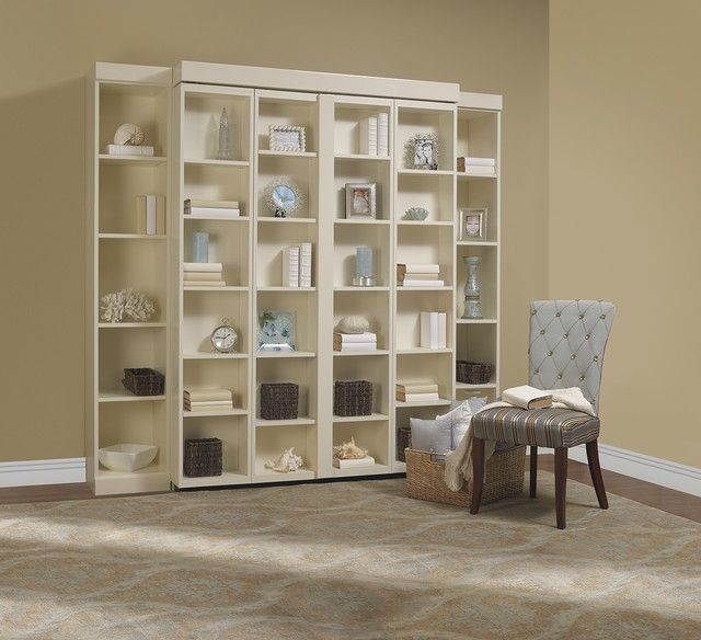 Most Current Murphy Bookcases Inside Madison Bifold Bookcase Bed – Contemporary – Bedroom – Dallas – (View 11 of 15)