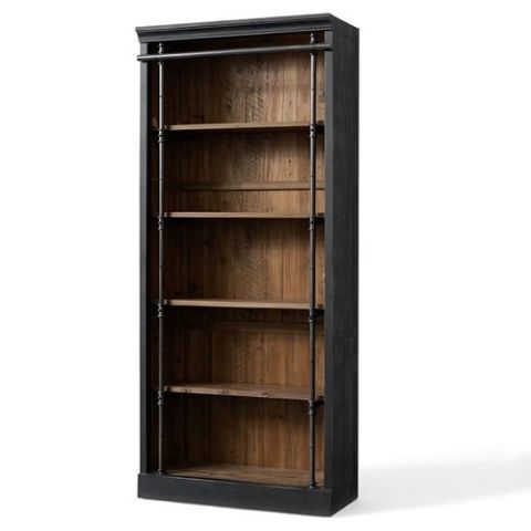 Most Popular Real Wood Bookcases – Materialwant (View 13 of 15)