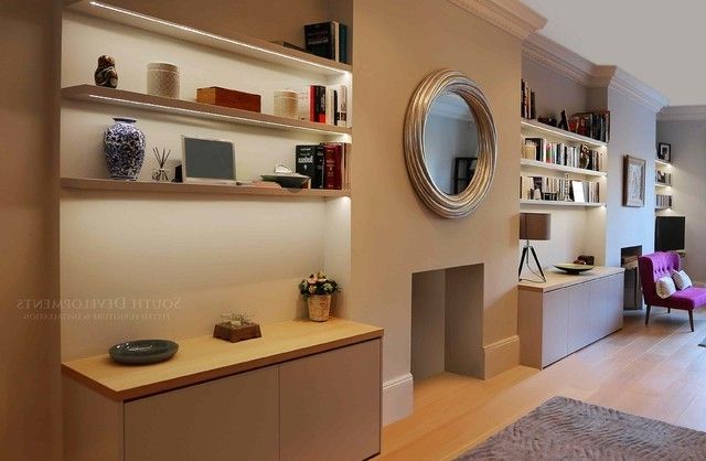 Most Recently Released Bespoke Tv Unit (cupboards & Shelving) With Integrated Led Inside Bespoke Shelving Units (View 9 of 15)