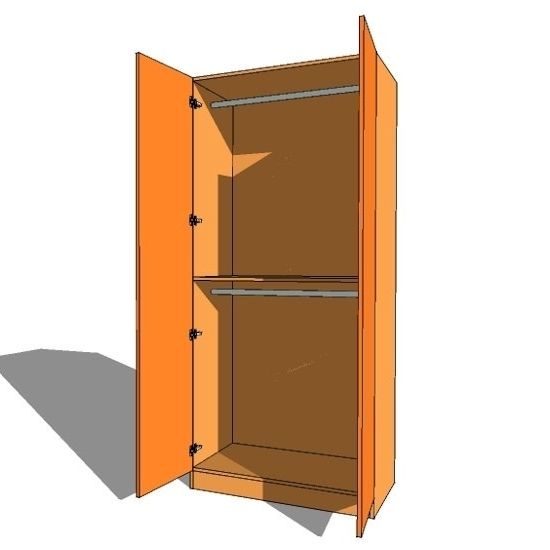 Most Up To Date Wardrobe Double Hanging Rail Pertaining To Elegant Double Hanging Wardrobe – Bedroom Armoire Wardrobe Close (View 1 of 15)