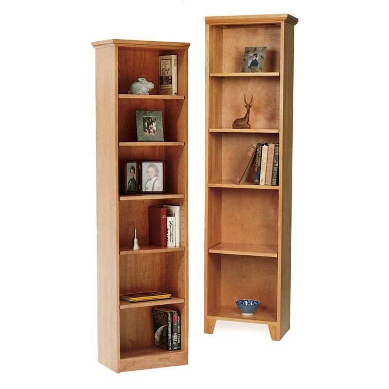 Narrow Tall Bookcases With Regard To Preferred Bookcases Ideas: Element Tall Narrow Five Shelf Bookcase Deals (View 1 of 15)