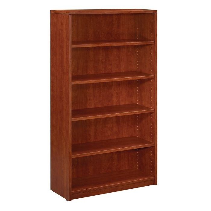Newest Shelf Bookcase, 36x14x65h, Cherry Or Mahogany Within Cherry Bookcases (View 1 of 15)