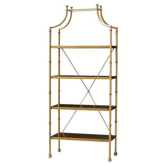 Pbteen Within Preferred Gold Bookcases (View 9 of 15)