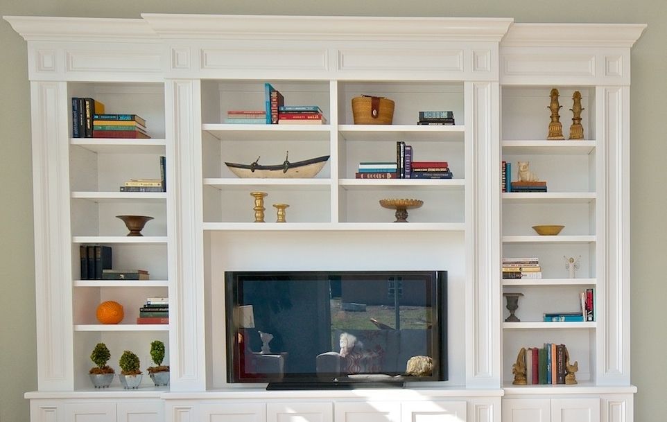 Preferred Built In Bookshelves With Tv In Wall Units: Stunning Built In Tv Bookcase Bookcases With Tv, Tv (View 4 of 15)