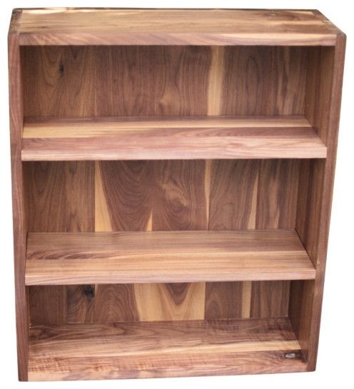 Preferred Walnut Bookcases With Solid Walnut Bookcase – Transitional – Bookcases  Blowing Rock (View 12 of 15)