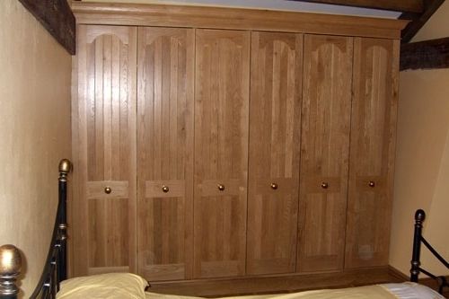 Recent Bespoke Wooden Bedroom Furniture Built In Yorkshirefine Wood For Solid Wood Fitted Wardrobes (View 1 of 15)