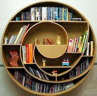 Round Bookcases Regarding Preferred Unique And Modern Round Bookshelves With Multipurpose Cabinet (View 7 of 15)