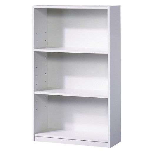Target 3 Shelf Bookcases Inside Most Recently Released White Bookshelves Target 5 Shelf Bookcase Sauder 10 Small (View 3 of 15)