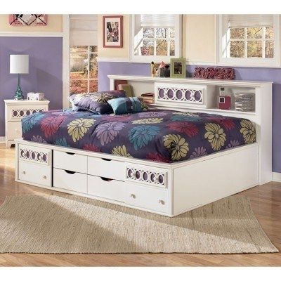 Trendy Zayley Bookcase Bed Signature Designashley Furniture Within Zayley Full Bed Bookcases (View 1 of 15)