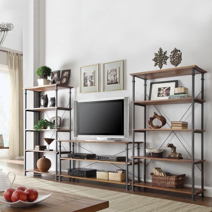 Tv Cabinet And Bookcases For Current Wall Units (View 9 of 15)