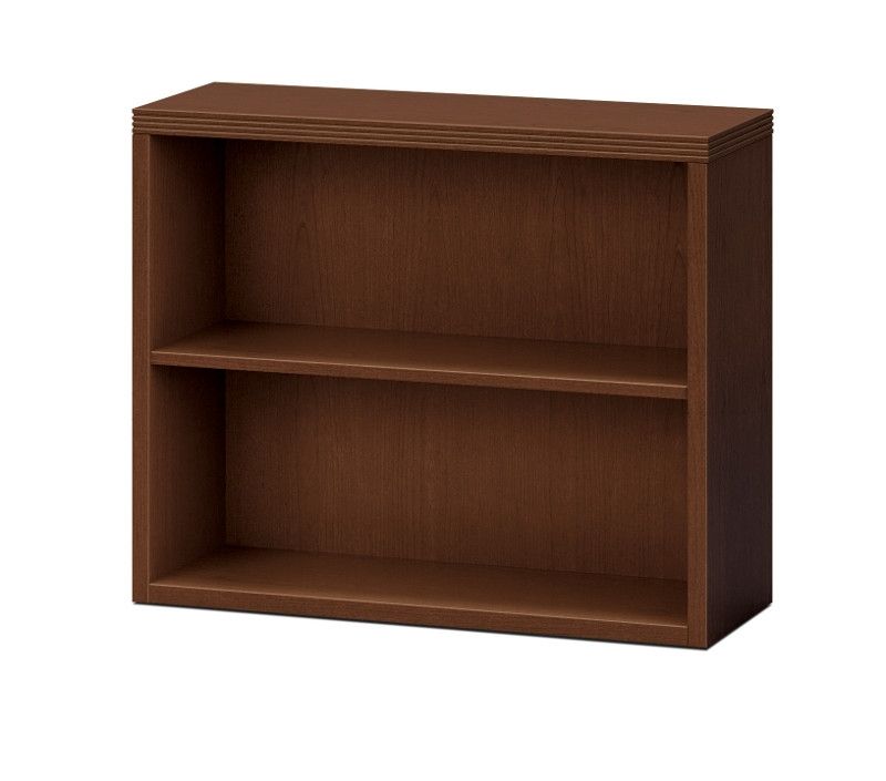 Two Shelf Bookcases Within Trendy Hon Valido Series Laminate Two Shelf Bookcase (View 5 of 15)