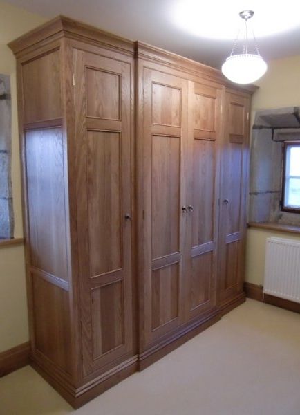 Well Known Solid Wood Fitted Wardrobes Regarding Beautiful Solid Wood Built In Wardrobes – Bedroom Armoire Wardrobe (View 2 of 15)