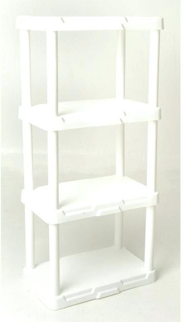 White Free Standing Shelves #9849 Intended For Well Liked Free Standing White Shelves (View 10 of 15)