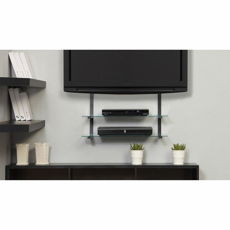Widely Used Flat Screen Tv Wall Mount With Shelf – The Hermit Home Inside Flat Screen Shelving (View 4 of 15)