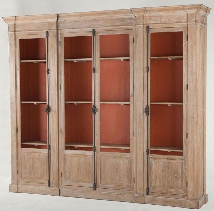 Wooden Bookcase In Current Large Solid Wood Bookcases (View 7 of 15)