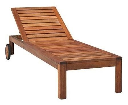 10 Easy Pieces: Outdoor Chaise Lounges – Remodelista Intended For Popular Wooden Chaise Lounges (View 5 of 15)