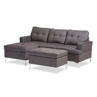 2017 Best Sectional Sofas For Small Spaces – Overstock With Regard To Small Sectional Sofas (Photo 8 of 10)