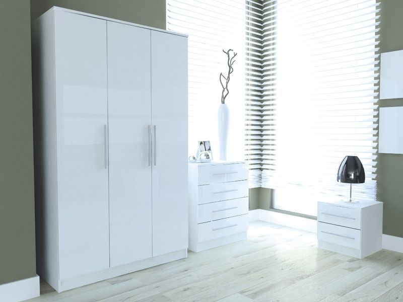 2017 Decorate White Gloss Bedroom Furniture (View 3 of 15)