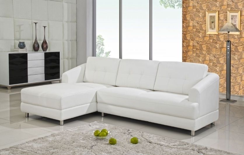 2017 White Sectional Sofas Intended For Tips To Choose Best White Sectional Sofa – Designinyou (View 5 of 10)