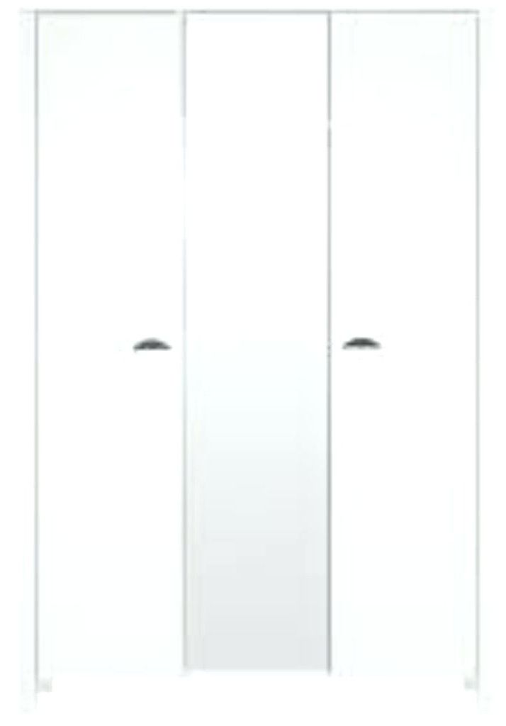 2017 White Wardrobes With Drawers And Mirror Within Wardrobes ~ 3 Door White Wardrobe With Mirror 3 Door White (View 8 of 15)