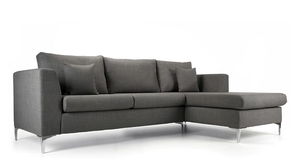 2018 Grey Chaise Sofa Uk (View 8 of 15)