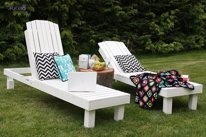 $35 Wood Chaise Lounges – Diy Projects (Photo 3 of 15)