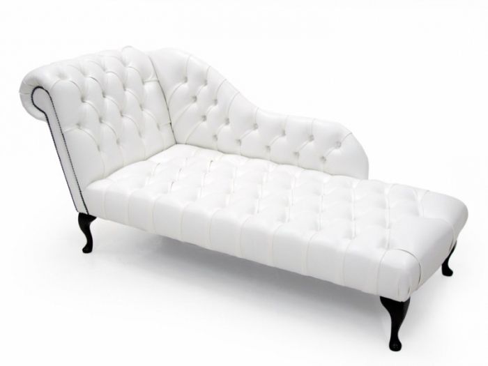 Amazing Of White Chaise Lounge Chaise Lounge Chairs On Pinterest Regarding Favorite White Leather Chaise Lounges (View 6 of 15)