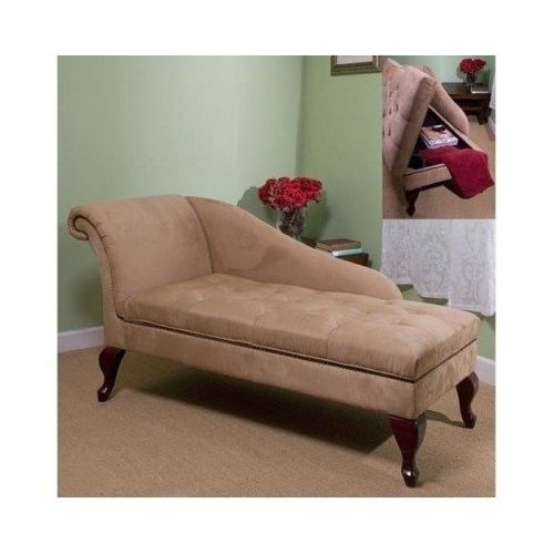 Amazon: Chaise Chair Lounge Sofa With Storage For Living Room Within Most Up To Date Chaise Lounge Couches (View 4 of 15)